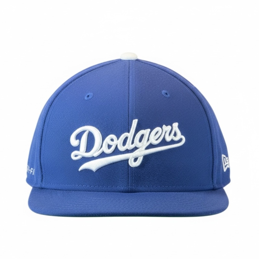 Nike Classic 99 Dri-Fit LA Dodgers Fitted Baseball Hat Cap Blue One Size